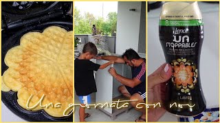 Vlog  Nuovo armadio in terrazzo  Svuota la Spesa chicche  Organizzazione frigo  Waffle con Ale [upl. by Aiyekal]