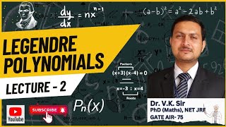 Orthogonality of Legendre Polynomial  Recurrence Relation  Legendre Polynomial  Legendre Function [upl. by Ahsilyt]