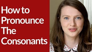 How to Pronounce CONSONANT SOUNDS in BRITISH ENGLISH [upl. by Oirifrop882]