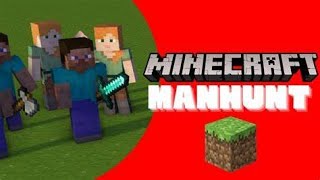 Minecraft Manhunt 1 HUNTER VS 1 RUNNER ft Ja Plays [upl. by Mayda862]