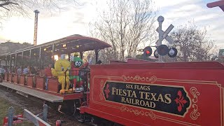 Six Flags Fiesta Texas Walkthrough March 2 2024 [upl. by Domela]