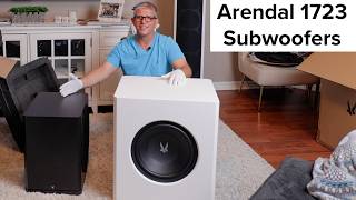 Arendal 1723 1S and 1V Subwoofers Unboxing and Overview [upl. by Mason]