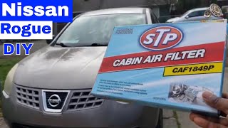 How To Change A 2017  2020 Nissan Rogue Cabin Air Filter  Remove Replace Replacement Location [upl. by Angle]