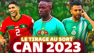 🏆 CAN 2023  Le SENEGAL dans le groupe de la mort  MAROC  RD CONGO  ALGERIE  Burkina Faso [upl. by Marcin45]