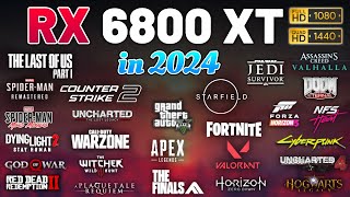 RX 6800 XT 16GB 26 Games Test  Is It the 2K and 4K King of 2024 [upl. by Ateiram368]