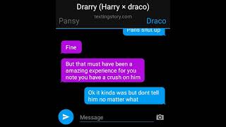 Drarry texting story [upl. by Assila]