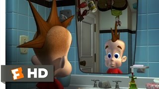 Jimmy Neutron Boy Genius 110 Movie CLIP  Getting Ready For School 2001 HD [upl. by Obau112]