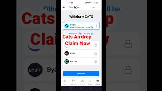 Cats Airdrop Claim Now  Cats Airdrop Withdraw Now  Bitget Wallet Id and memocats shorts [upl. by Ozne548]