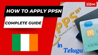 How to apply PPSN in Ireland🇮🇪  PPS Card  PPSN Application How to apply PPSN Number in Ireland [upl. by Notsuoh]