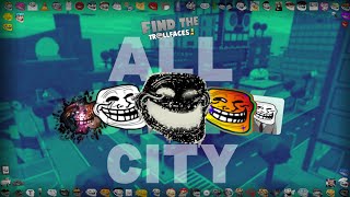 How to get All Silly Citys Trollfaces  Find The Trollfaces Rememed [upl. by Aneles]