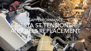 Fiesta ST Belt Replacement [upl. by Sirtimid]