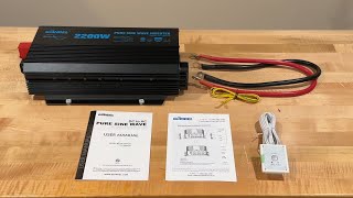 Unboxing a Giandel Inverter from Amazon What You Need to Know [upl. by Kcinomod]