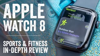 Apple Watch Series 8 InDepth Review Sports amp Fitness Tested [upl. by Adnalro]