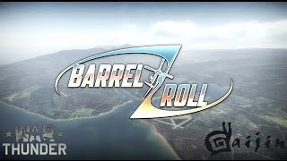 War Thunder  Barrel Roll Using Flaps and Throttle in Fight [upl. by Atiniuq]