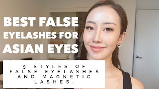 Best false eyelashes for Asian eyes [upl. by Suzie]