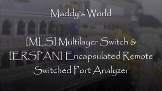 Networking  MLS Multilayer Switch amp ERSPAN Encapsulated Remote Switched Port Analyzer CCIE [upl. by Monty]