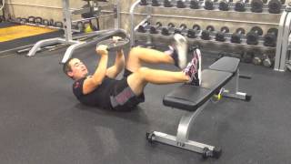 One Leg Hip Lift Exercise Tutorial  Fort Lauderdale Personal Trainer [upl. by Sirovaj]