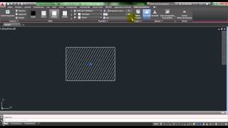 Modification de hachures avec le ruban dAutoCAD [upl. by Coral]