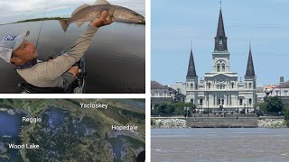 New Orleans Fishing Fun amp Friends redfish frenchquarter [upl. by Ahsiatal]