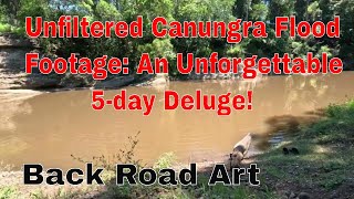 Unfiltered Canungra Flood Footage An Unforgettable 5day Deluge [upl. by Carmon]