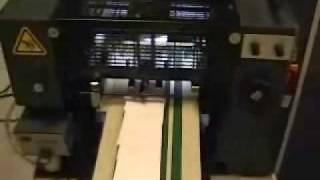 Press Specialties C9000 Envelope Feeder on BaumPrint 18 [upl. by Drolyag]