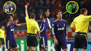 When Jose Mourinho Told Xabi Alonso And Sergio Ramos To Get Sent Off [upl. by Annaiek]