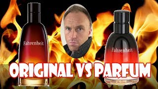 Dior Fahrenheit  Original vs Parfum Fragrance Review [upl. by Radie63]