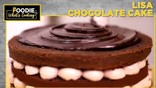 Lisa Chocolate Cake  Eggless Cake Recipe  Whats Cooking  The Foodie [upl. by Nivi]