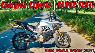 Electric Motorcycle Touring  Energica Experia  Range Test [upl. by Zelikow960]