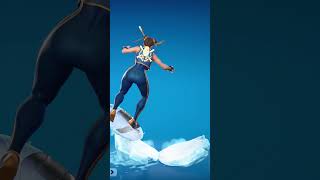 NEW Frozones Stunt Fortnite Emote fortnite fortnitebattleroyale emote disney fyp shorts [upl. by Hashum]