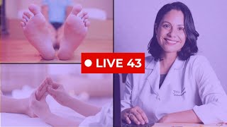 LIVE 43  Reflexologia podal passo a passo Atendimento infantil [upl. by Etnoid]