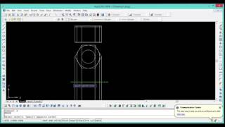 how to make a 2D Hex Nut in Autocad 2006 2007 tutorial beginers to expert level Part [upl. by Oicaroh154]