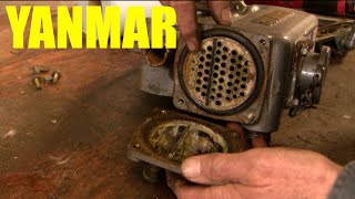 How to clean a Yanmar marine heat exchanger [upl. by Hakym]