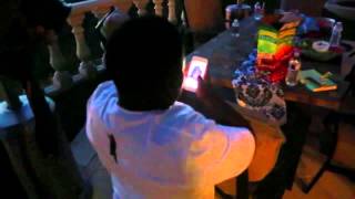 LIL TERRIO FACETIMING CHIEF KEEF amp GLOGANG [upl. by Dahraf]