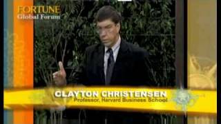 Disruptive Innovation  Clayton Christensen Part 1 [upl. by Niuqaoj]