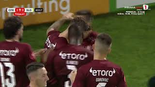 REZUMAT CFR Cluj  Unirea Slobozia 30 Repetiție utilă pentru Conference League [upl. by Ambie]