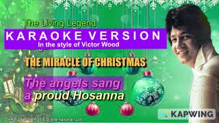 THE MIRACLE OF CHRISTMAS  Victor Wood  wLyrics [upl. by Dinse]