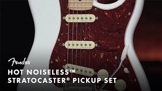 Hot Noiseless Stratocaster Pickup Set  Fender [upl. by Krishna]