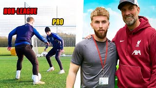 NONLEAGUE FOOTBALLER vs JURGEN KLOPP amp LIVERPOOL [upl. by Eleira733]