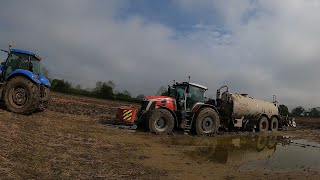 Massey 8S  Pichon Tanker Stuck and more [upl. by Mayda]