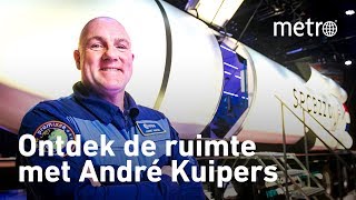 Kinderen stappen virtueel de ruimte in met André Kuipers [upl. by Zennie]