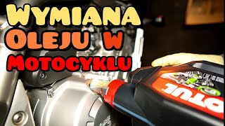 Wymiana oleju w motocyklu FZS1000 [upl. by Darsey]