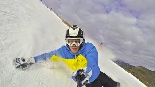 Skiing in Livigno  Start of a new season 20152016 4K UHD [upl. by Onfroi]