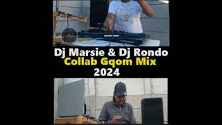 Dj Marsie amp Dj Rondo  Gqom Collab Mix 20 2024 [upl. by Ydnem946]