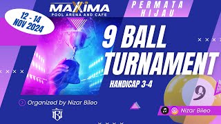 Round 64  Abbas  Labewa Vs Iben  Vno  Maxxima 9Ball Turnament Handicap 4 [upl. by Annaer]