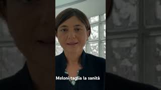 Serracchiani Meloni taglia la sanità [upl. by Maclay]