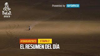 El resumen del Etapa 2 presentado por Aramco  Dakar2023 [upl. by Elleret]