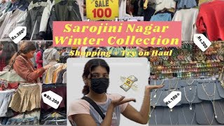 Under budget ₹500 ￼🤗👀  Best collection of 2024  Sarojini Nagar winter collection ￼sarojininagar [upl. by Yortal]