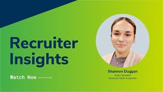 Recruiter Insights USA Shannon’s Top Tips for Applying to Kroll [upl. by Gnuhn945]