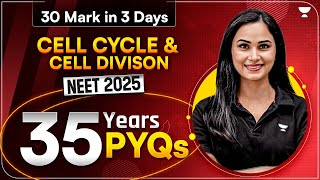 35 Years PYQs  Cell Cycle amp Cell Division  NEET 2025  Gargi Singh [upl. by Zephan]